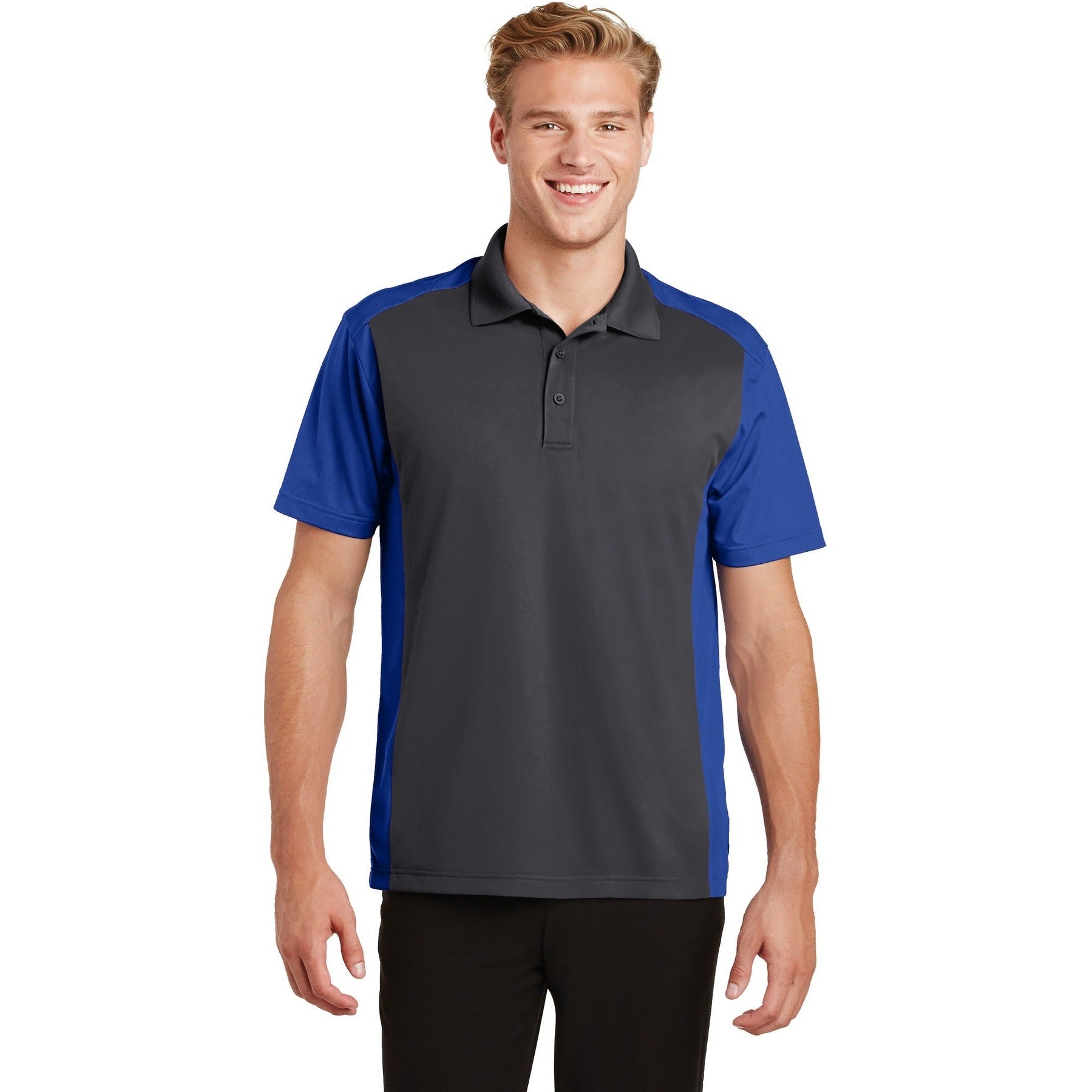 Sport-Tek-Sport-Tek® Colorblock Micropique Sport-Wick® Polo. ST652-MedTech-7